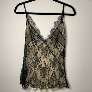 Alexander dell’Acqua Romantic Lace Illusion Cami